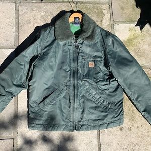 Diesel hardware denim bomber